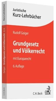 Produktbild: Grundgesetz und V&ouml;lkerrecht