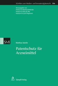 Produktbild: Patentschutz f&uuml;r Arzneimittel