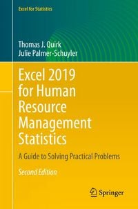 Produktbild: Excel 2019 for Human Resource Management Statistics