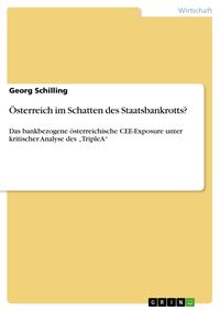 Produktbild: &Ouml;sterreich im Schatten des Staatsbankrotts?