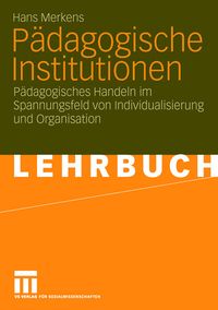 Produktbild: P&auml;dagogische Institutionen