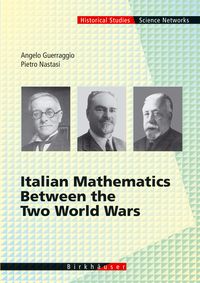 Produktbild: Italian Mathematics Between the Two World Wars
