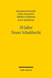 Produktbild: 20 Jahre Neues Schuldrecht