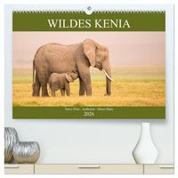 Produktbild: Wildes Kenia (hochwertiger Premium Wandkalender 2026 DIN A2 quer), Kunstdruck in Hochglanz