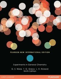 Produktbild: Experiments in General Chemistry