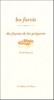 Produktbild: Dix Facons de le Preparer ; les Farcis