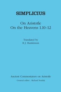 Produktbild: On Aristotle On the Heavens 1.10-12