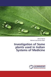 Produktbild: Investigation of Some plants used in Indian Systems of Medicine