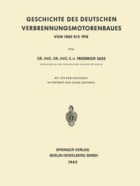 Produktbild: Geschichte des Deutschen Verbrennungsmotorenbaues
