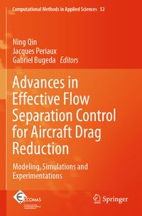 Produktbild: Advances in Effective Flow Separation Control for Aircraft Drag Reduction