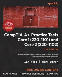 Produktbild: CompTIA A+ Practice Tests Core 1 (220-1101) and Core 2 (220-1102)