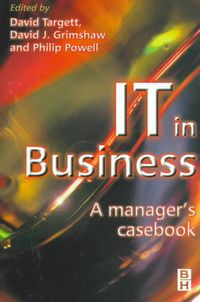 Produktbild: Targett, D: IT in Business: A Business Manager's Casebook