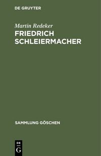 Produktbild: Friedrich Schleiermacher