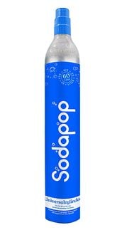 SODAPOP CO2 Zusatz-Zylinder 60L in Verkaufsverpackung