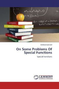Produktbild: Asif, M: On Some Problems Of Special Functions