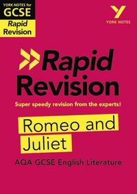Produktbild: York Notes RAPID AQA GCSE (Revision Guide) Romeo and Juliet - for 2026, 2027 exams