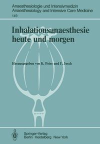 Produktbild: Inhalationsanaesthesie heute und morgen