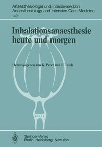 Produktbild: Inhalationsanaesthesie heute und morgen