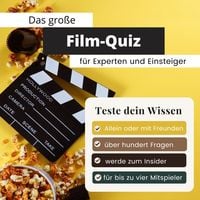 Produktbild: Das gro&szlig;e Film-Quiz f&uuml;r Experten und Einsteiger