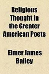 Produktbild: Religious Thought in the Greater American Poets