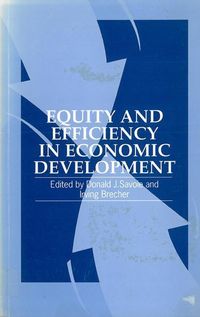 Produktbild: Equity and Efficiency in Economic Development: Essays in Honour of Benjamin Higgins