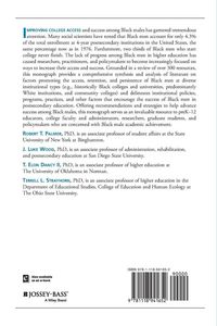 Produktbild: Palmer, R: Black Male Collegians: Increasing Access, Retenti