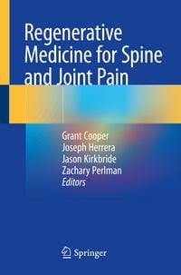 Produktbild: Regenerative Medicine for Spine and Joint Pain