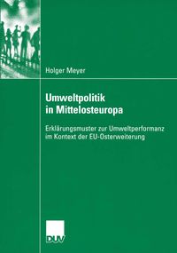 Produktbild: Umweltpolitik in Mittelosteuropa