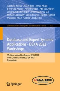 Produktbild: Database and Expert Systems Applications - DEXA 2022 Workshops