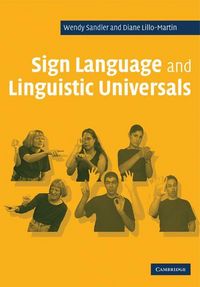 Produktbild: Sign Language and Linguistic Universals