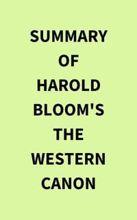 Produktbild: Summary of Harold Bloom's The Western Canon