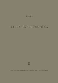 Produktbild: Mechanik der Kontinua