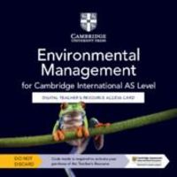 Produktbild: Cambridge International AS Level Environmental Management Digital Teacher's Resource Access Card