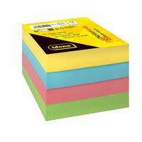 Produktbild: Idena Notizklotz geleimt farbig 9x9cm 700 Blatt