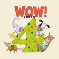 Produktbild: WOW! You're Four birthday book