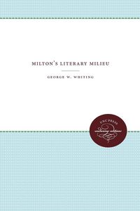 Produktbild: Milton's Literary Milieu
