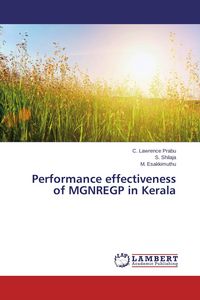 Produktbild: Performance effectiveness of MGNREGP in Kerala