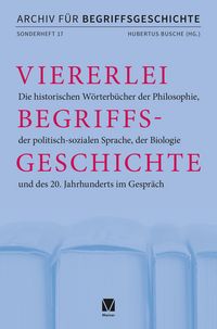 Produktbild: Viererlei Begriffsgeschichte