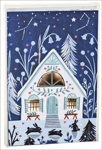 Produktbild: Cozy Winter Cabin Big Notecard Set