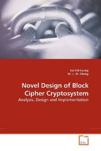 Produktbild: Leung, K: Novel Design of Block Cipher Cryptosystem