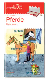 Produktbild: miniL&Uuml;K - Pferde Erstes Lesen