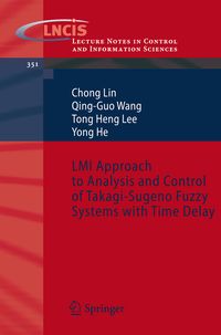 Produktbild: LMI Approach to Analysis and Control of Takagi-Sugeno Fuzzy Systems with Time Delay