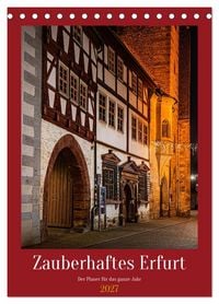 Produktbild: Zauberhaftes Erfurt (Tischkalender 2027 DIN A5 hoch), CALVENDO Monatskalender