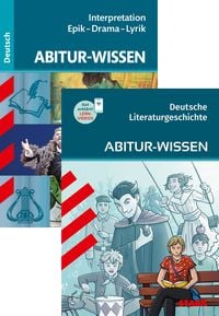 Produktbild: STARK Deutsch Vorteilspaket - Abitur-Wissen - Literaturgeschichte/Interpretationen Epik, Drama, Lyrik