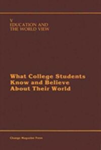 Produktbild: Barrows, T: What College Students Know and Believe about The