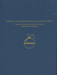 Produktbild: Regional Survey and Analyses of the Vrokastro Area, Eastern Crete, Volume 1
