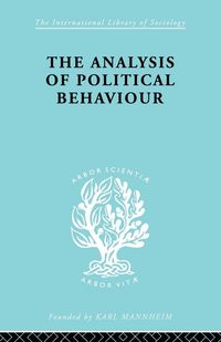 Produktbild: The Analysis of Political Behaviour