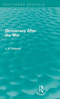Produktbild: Democracy After The War (Routledge Revivals)