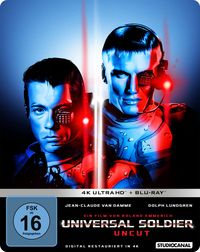 Bild vom Artikel Universal Soldier / Uncut / Limited SteelBook Edition  (4K Ultra HD) (+ BR2D) vom Autor Jean Claude Van Damme