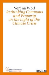 Produktbild: Rethinking Commons and Property in the Light of the Climate Crisis